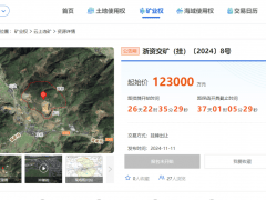 严禁优材劣用！浙江储量超亿吨石灰岩矿12.3亿元挂牌出让